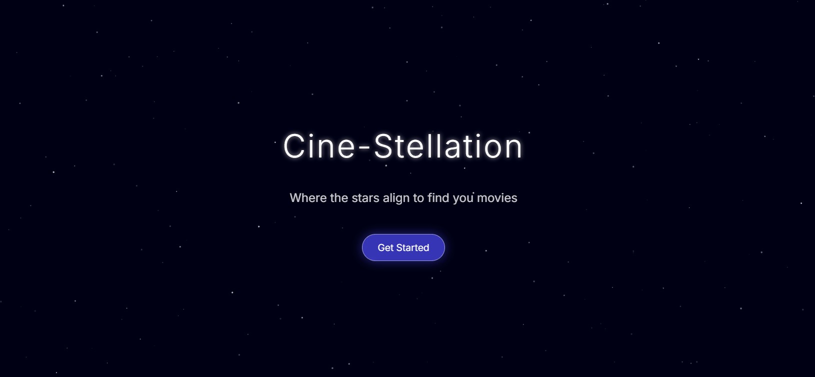 Cine-stellation project screenshot